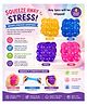 SANJARY Bubble Squeeze Needoh Nice Cube, Soft Sensory Fidget Toy for Kids and Adults, Squishy Stress Relief Ball for Relaxation, Focus, Anxiety Relief & Fun Play color may vary