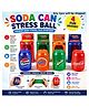 SANJARY Coldrink Can Needoh Nice Cube, Soft Squeeze Sensory Fidget Toy for Kids, Cute Character Stress Relief Toy for Relaxation, Focus, Fun Play & Gifting color may vary