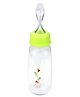 NEGOCIO Portable baby squeeze spoon, food-grade silicone feeding spoon, baby training spoon - PACK OF 1 - COLOR MAY VARY