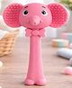 NEGOCIO Elephant Silicone Baby Teether with Textured Ears, Soft Chew Toy for Teething, Gum Soothing Aid, Sensory Toy for Infants, Easy Grip Design - PACK OF 1 - COLOR MAY VARY