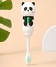 NEGOCIO Cartoon Panda Baby Toothbrush for Kids, Soft Cleaning Tips Gentle Oral Care Brush for Toddlers & Children Pack of 1 Color May Vary