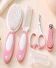 NEGOCIO 4 in 1 Newborn Grooming Set | Baby Nail Clipper, Scissors, Comb & Brush | Safe, Hygienic Infant Care Essentials for Newborns & Toddlers - PACK OF 1 - COLOR MAY VARY