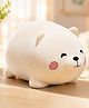Little Hunk Cute 30cm White Plush Stuffed Toy for Kids & Babies | Soft Cuddly Animal Toy | Adorable Teddy Toy for Gifting, Nursery & Room Decor