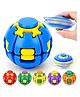 ADKD 360° Press & Spin Fidget Spinner Ball Pocket Size Sensory Toy Pack of 1- Assorted Colour/Random Color