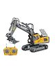 AKN TOYS RC Excavator Toy for Kids, Spray Function ,Remote Control Alloy Engineering Truck, Realistic Construction Vehicle - PACK OF 1 - ( COLOR MAY VARY )