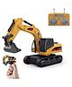 AKN TOYS MINI RC 1:64 Scale Excavator JCB Toy, RC Construction Vehicles with Metal Shovel, Type-C Direct Charging RC Excavator - PACK OF 1 - ( COLOR MAY VARY )