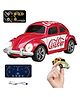 AKN TOYS R/C Small Car, 1:64 Scale Off-Road RC Car, USB 2.4GHZ Three Speed Indoor Alloy Vehicle for Kids - PACK OF 1 - ( COLOR MAY VARY )