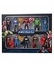 AKN TOYS Superhero Action Figures Set for Kids (Pack of 10) - Collectible Toy Figures Kit with Accessories - PACK OF 1 - ( COLOR MAY VARY )