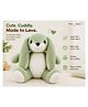 NeonateCare Cute Bunny Soft Toy for Kids|Huggable toy with Long Ears|Soft Stuffed Plush Animal|Cute Soft Toys, Baby Toys, Stuffed Animals, Cuddle Toy - Pista Green Bunny soft toy