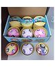 AKN TOYS Frozen Dumpling Squishy Rare Glitter Dumpling Mystery Dumpling Jumbo Squishy Toys- Pack of 1 - ( COLOR AND DESIGN MAY VARY )