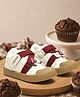 ONYC Mushroom Applique Detailed Velcro Closure Shoes - White