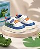 ONYC Mesh Detailed Colour Blocked Velcro Closure Shoes - Multi Colour