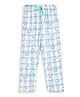 Plan B Cotton Knit Teddy Printed Pajama - Mint