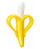 ARCADE TOYS Banana Shaped Silicone Teether for Babies 6+ Months Yellow - Pack of 1