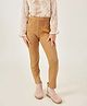 One Friday Knit Star Cut Out Detailed Leggings - Brown