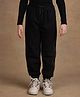 One Friday Knit Side Stripe Detailed Joggers - Black