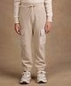 One Friday Knit Textured Joggers - Beige