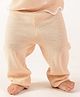 One Friday Knit Solid Pajamas - Peach
