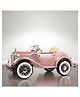 JN Creations FT-7988 12V Vintage Retro Ride-On Car for Kids | 4x4 Battery Operated Electric Car with Remote Control, Leather Seat, Music, LED Lights, Rocking Function 19 Years Pink(Rose Gold)