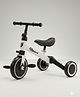 Purple Tots Toddler Sport Balance Bike Comfortable First Riding Bike White