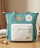 Purple Tots Solid Mini Small Baby Diaper Bag | New Born Baby Bag |Convertible Baby Diaper Tote Sling Bag For Mother - Sea Green