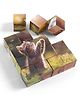 Ratnas Pet Animals Puzzle Cube - Multicolor