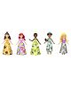 Disney Princess & Friends Set with 5 Posable Small Dolls in Removable Skirts or Pants & 5 Friend Figures, Inspired by the Disney Movies - Multicolor