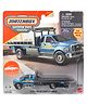 Matchbox FORD F650 PICK UP with Moving Parts, Toy Construction, Rescue, Farming, Garbage or Semi Truck with Moving Parts, Working Rigs - Blue