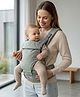 R for Rabbit Solo Wrap Comfy Baby Carrier 5 Smart Carrying Modes, Independent Self-wear Design- Light Sage Green