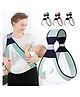Boxot impex Baby carrier, Sling Wrap for Newborn, Adjustable Sling, Lightweight and Breathable Mesh cloth, Multiple Ways, Size Upto 3 years-Random color