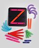 PlayMagic DIY Plug N Learn Creative Construction & Learning Activity Set - Black