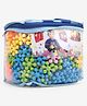 PlayMagic Star InterLink Construction Play Creative Building & Learning Set - 500 Pcs - Blue