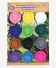 PlayMagic Animals Theme Dough Tubs Creative Modelling Clay Set - Pack of 12 - Orange