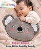 Intellibaby Cuddly Koala Plush Toy | Fluffy Plush material | Squeezy & Easy to hold design | Lightweight Soft Toy | 3+ Months | Koala themed design | Ideal for Gifting
