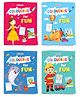 Jolly Kids Colouring for Fun Books B Set of 4 - English