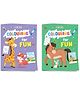 Jolly Kids Colouring for Fun Book 1 and Book 2 Set of 2 - English