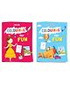 Jolly Kids Colouring for Fun Book 5 and Book 6 Set of 2 - English