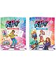 Jolly Kids K-Pop Dancing and Singing Stars Colouring Books Set of 2 English