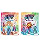 Jolly Kids K-Pop Fashion Diva and Girl Power Colouring Books Set of 2 - English