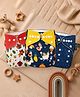 Little Pea Cloth Diaper - Blue, Red, Yellow, Pack of 3