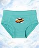 THE COVER UP PROJECT Modal Knit Car Printed Brief - Light Blue