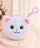 Stol'n Cat Designed & Plush Detailed Coin Purse With Key Chain - Multi Colour