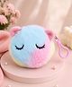 Stol'n Animal Designed & Plush Detailed Coin Purse With Key Chain - Multi Colour
