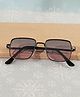 DukieKooky Gradient UV Protected Square Sunglasses With Case - Green & Black