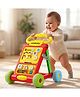 Uonibaby Baby Push Walker Musical Push Walker for 9 Months Toodler Walking Toy for 1 to 2 Years Interactive Activity Panel with Gears Shapes Numbers and Beads Sturdy Handle and Large Wheels
