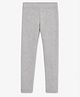 Kiggle 100% Cotton Knit Solid Leggings - Grey
