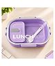 Paper Moon BPA-Free Leak Resistant Lunch Box with Container, Spoon and Fork for Kids School, 1pc - Random Color