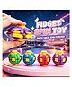 Zyamalox Gear fidget ball spinning sensory toy for stress relief, press and spin interactive toy, engaging kids games, indoor games and educational toys (Assorted Color)
