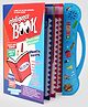 KIDS FUN Toys Blue Intelligence Reading & Learning & Talking Sound E Book English for Preschool Kids & Toddlers  Fun Touch, Music & Phonics Learning Toy for Early Reading & Cognitive Growth