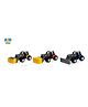 AKN TOYS Mini Farmer RC Tractor Toy, 2.4GHz Wireless Remote Control, 5 Functional Modes, Realistic Agricultural Design, Interactive Movement, Durable Construction- PACK OF 1 - ( COLOR MAY VARY )